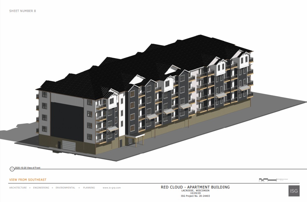 Red Cloud Apartments rendering